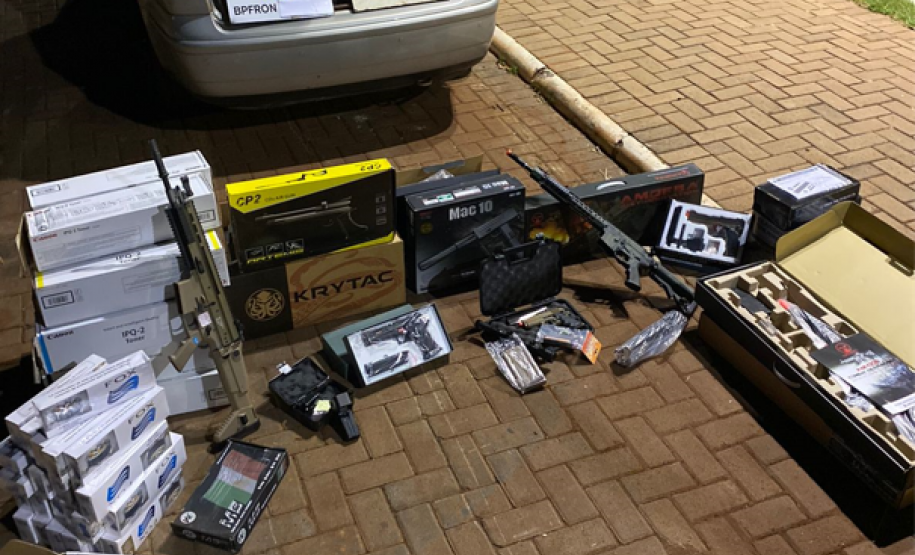 Cigarros e contrabando são apreendidos pelo BPFron em Mercedes e Pato Bragado