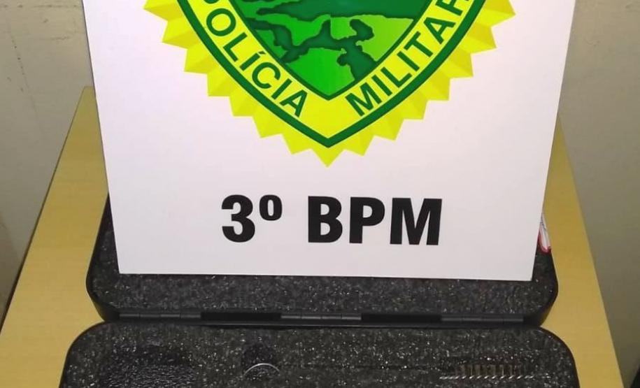 Em São Jorge D’Oeste, PM apreende duas armas de fogo durante cumprimento de Mandado de Busca e Apreensão