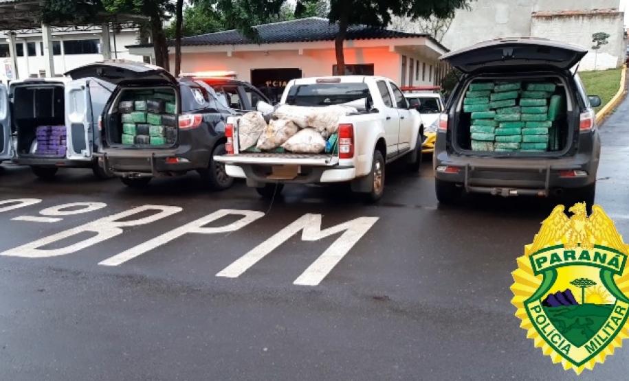 Apreensões de drogas no Paraná crescem no primeiro semestre