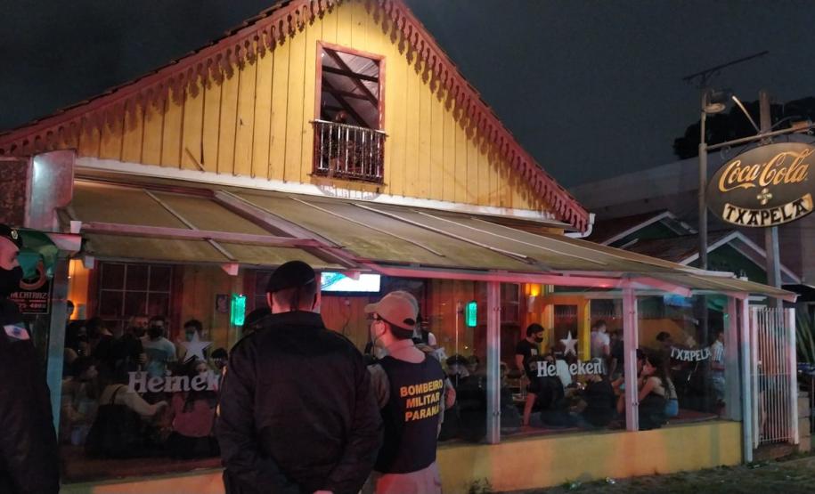 Aifu dispersa 2,2 mil pessoas e aplica mais de R$ 760 mil em multas em Curitiba