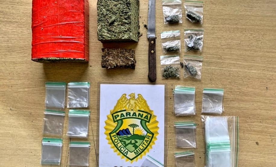 No Litoral do estado, PM prende três homens e apreende diversas porções de drogas