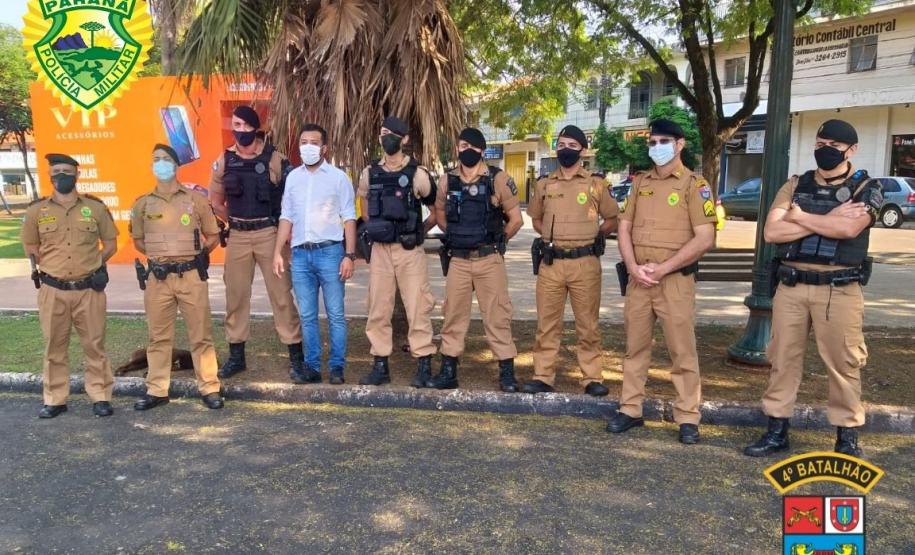 Novas viaturas são entregues para reforçar atuação nas cidades de Paiçandu e Sarandi