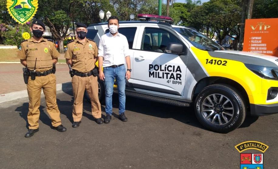 Novas viaturas são entregues para reforçar atuação nas cidades de Paiçandu e Sarandi