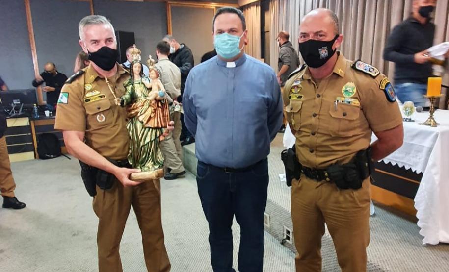 Arquidiocese de Curitiba reforça parceria com a PM e disponibiliza assistência religiosa para policiais militares