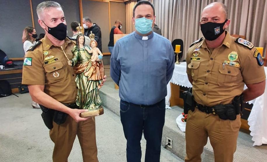 Arquidiocese de Curitiba reforça parceria com a PM e disponibiliza assistência religiosa para policiais militares