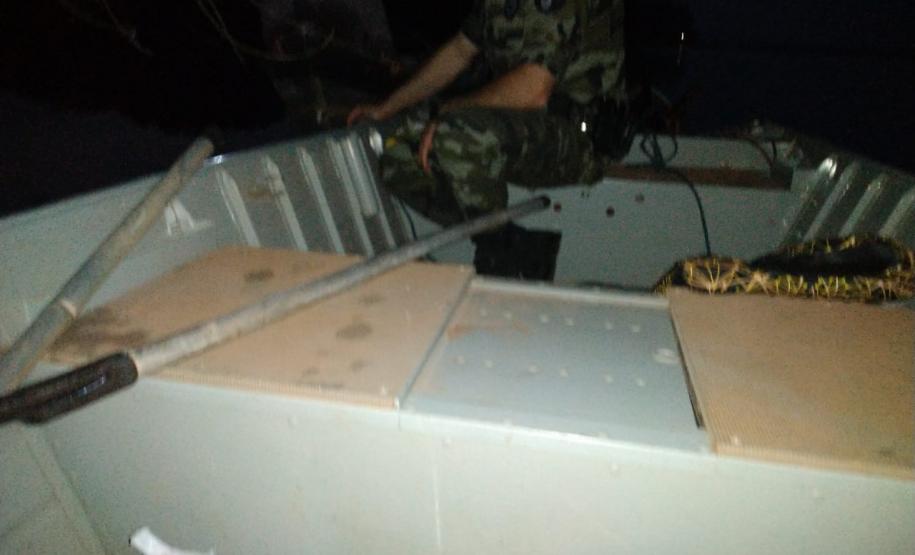 Homem que pescava peixes de maneira irregular no Rio Paranapanema é preso em Itaguajé (PR) durante a operação Fronteiras e Divisas Integradas