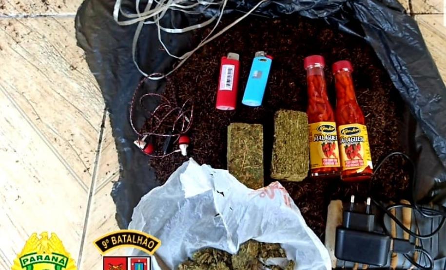 PM prende três pessoas e apreende mais de 200 gramas de maconha em Morretes (PR)