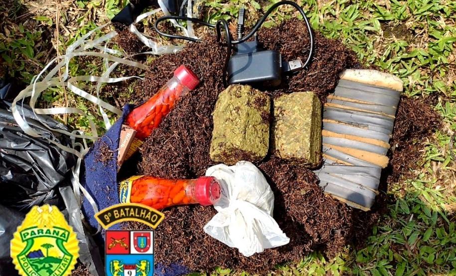 PM prende três pessoas e apreende mais de 200 gramas de maconha em Morretes (PR)