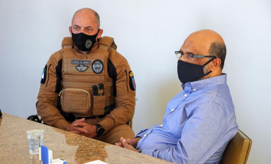 Comandante-Geral visita secretários estaduais da Comunicação e Cultura e Fazenda para estreitar parcerias com a Corporação