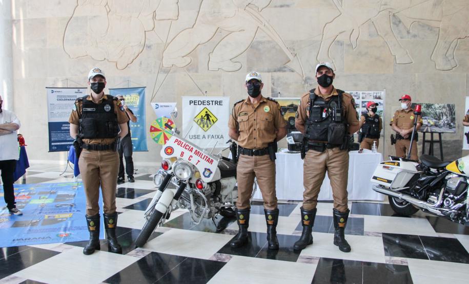 Polícia Militar e Corpo de Bombeiros iniciam as atividades da Semana Nacional do Trânsito no Paraná