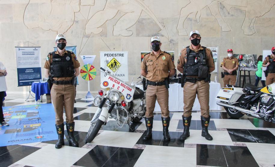 Polícia Militar e Corpo de Bombeiros iniciam as atividades da Semana Nacional do Trânsito no Paraná