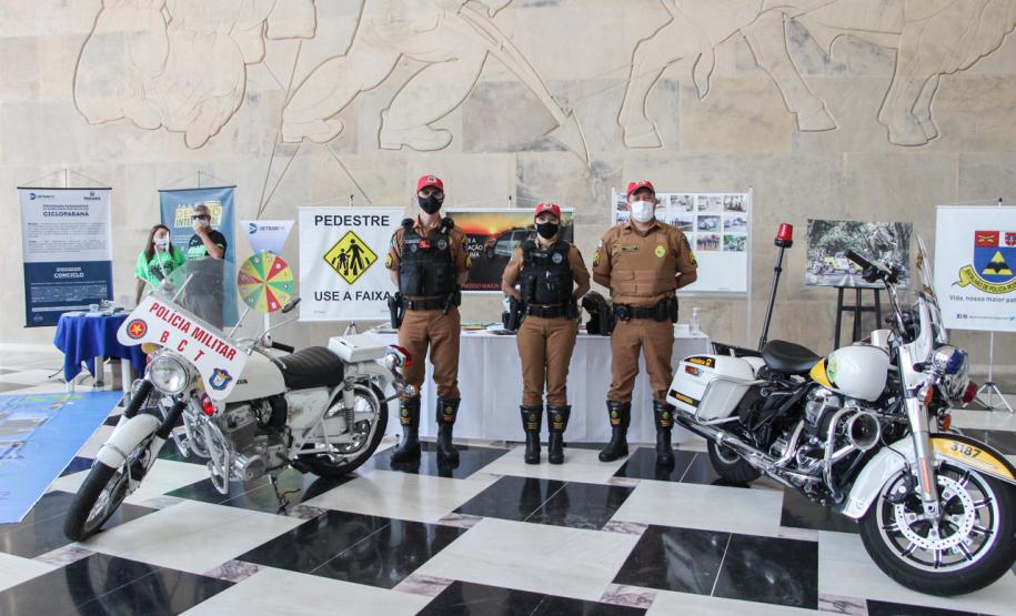 Polícia Militar e Corpo de Bombeiros iniciam as atividades da Semana Nacional do Trânsito no Paraná