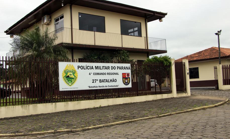 Em União da Vitória, Comandante-Geral conversa com praças e oficiais e recebe prefeitos no 27° Batalhão