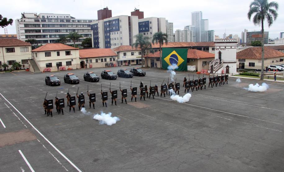 PM forma 34 policiais militares no XV Curso de Controle de Distúrbios Civis