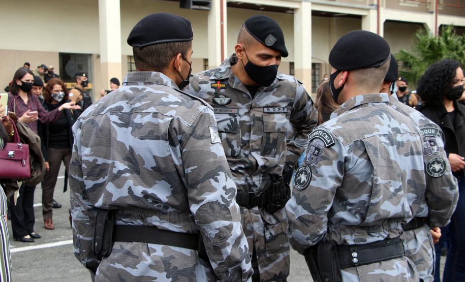 PM forma 34 policiais militares no XV Curso de Controle de Distúrbios Civis