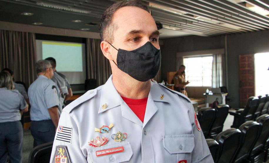 Polícia Militar do Paraná recebe comitiva do Curso de Aperfeiçoamento de Oficiais (CAO) da Polícia Militar de São Paulo (PMESP)