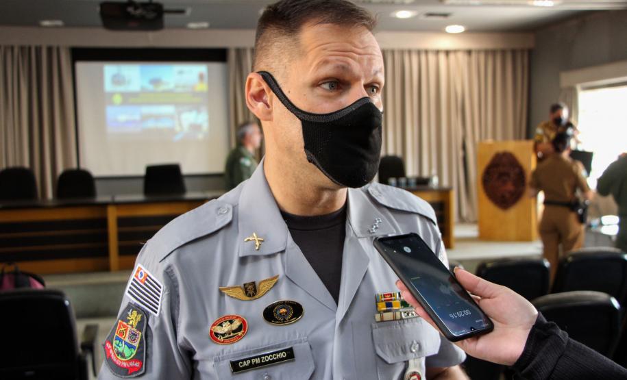 Polícia Militar do Paraná recebe comitiva do Curso de Aperfeiçoamento de Oficiais (CAO) da Polícia Militar de São Paulo (PMESP)