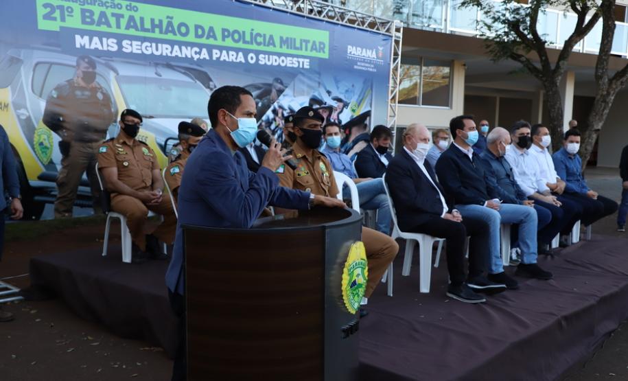 Nova sede do 21º Batalhão da PM é inaugurada em Francisco Beltrão