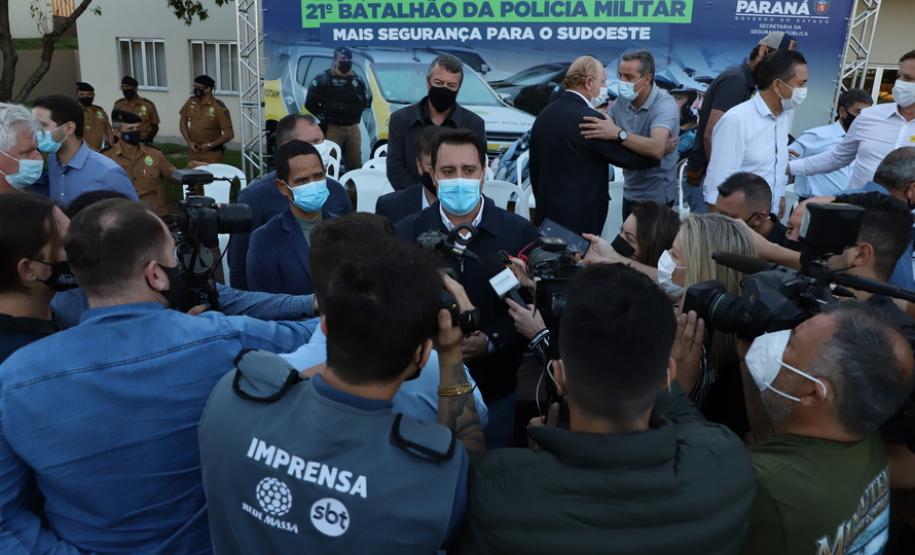 Nova sede do 21º Batalhão da PM é inaugurada em Francisco Beltrão