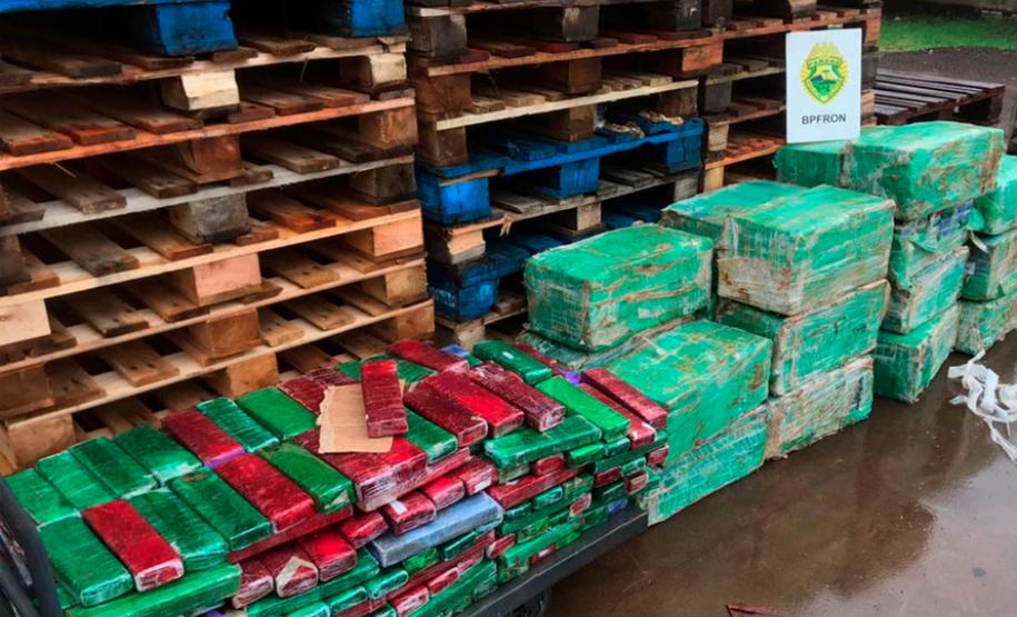 Apreensões de drogas no Paraná crescem no primeiro semestre