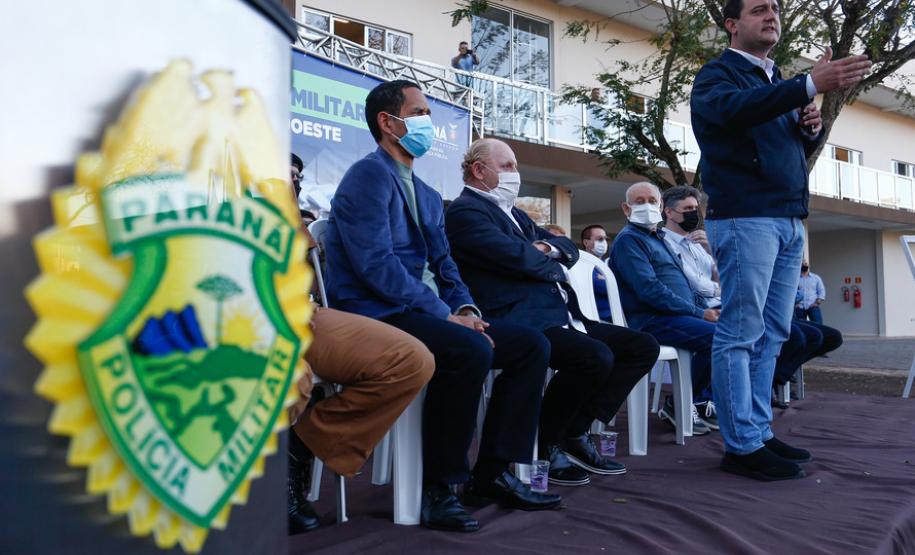 Nova sede do 21º Batalhão da PM é inaugurada em Francisco Beltrão