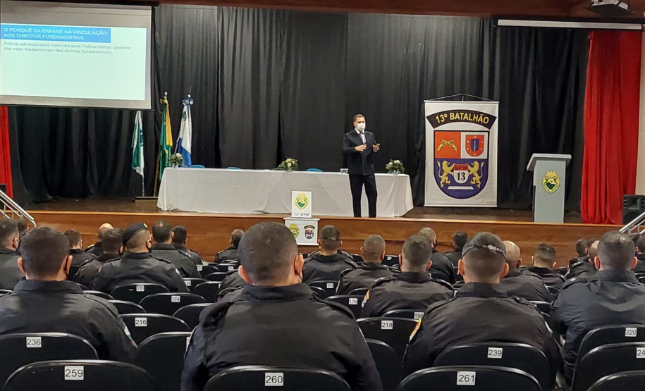Aula Inaugural inicia Curso de Radiopatrulha Auto (CRPA) – Turma 2021 em Curitiba