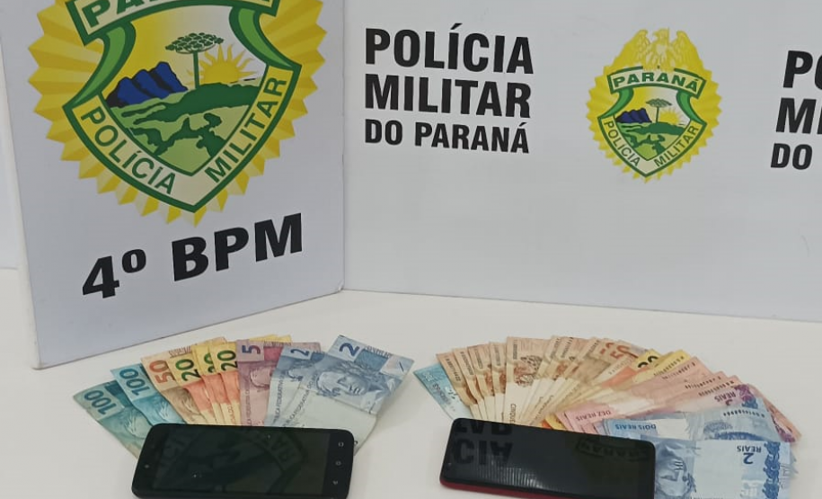 Em menos de oito horas, PM encaminha seis pessoas, apreende drogas, dinheiro, celulares e veículo clonado no Norte do Paraná