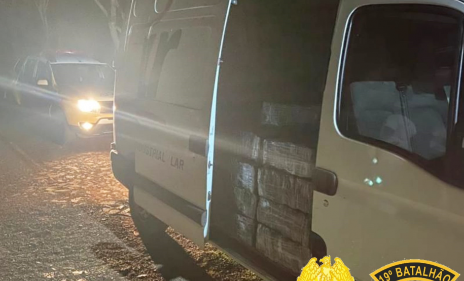 Quase três toneladas de maconha são apreendidas pela PM no Oeste do estado