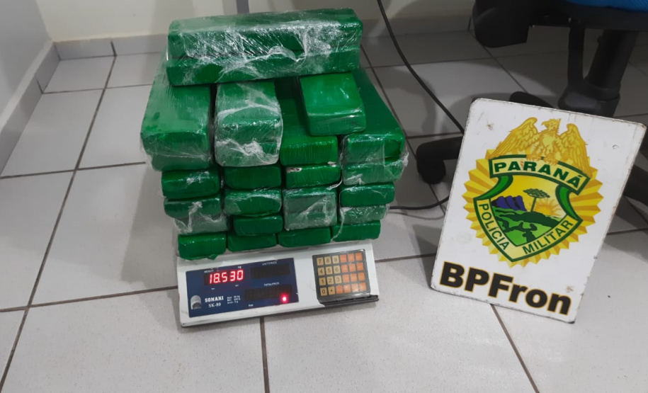 Mala com tabletes de maconha é apreendida em ônibus intermunicipal em São Miguel do Iguaçu (PR)