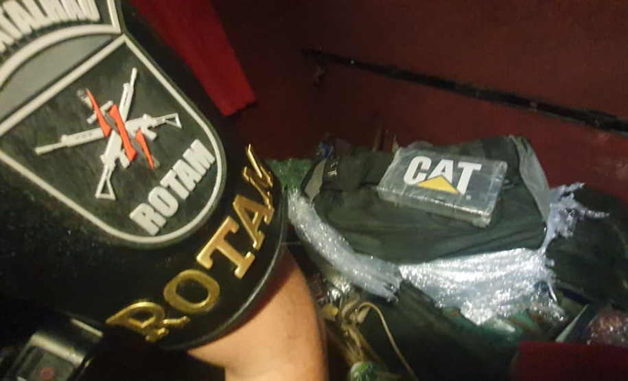 PM apreende mais de 270 quilos de pasta base de cocaína avaliados em R$ 7 milhões