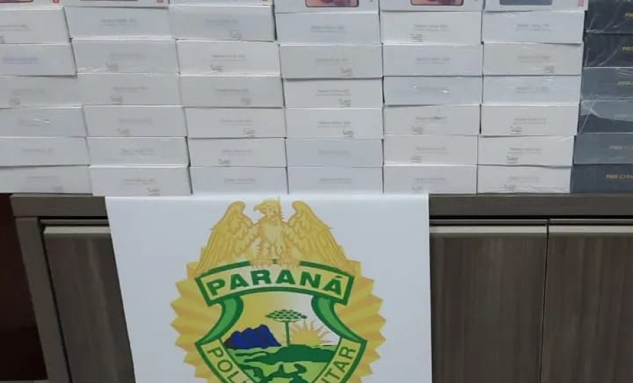 BPRv apreende celulares contrabandeados, drogas e recupera um caminhão no Noroeste do estado