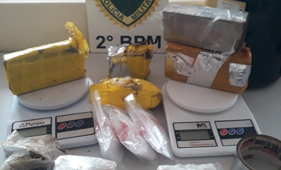 Em situações distintas, PM encaminha cinco pessoas, apreende crack e recupera quadriciclo no Norte do estado