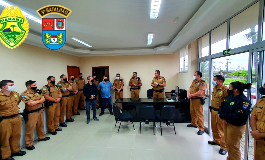 Policiais militares são homenageados ao entrarem para a Reserva Remunerada no Litoral do estado
