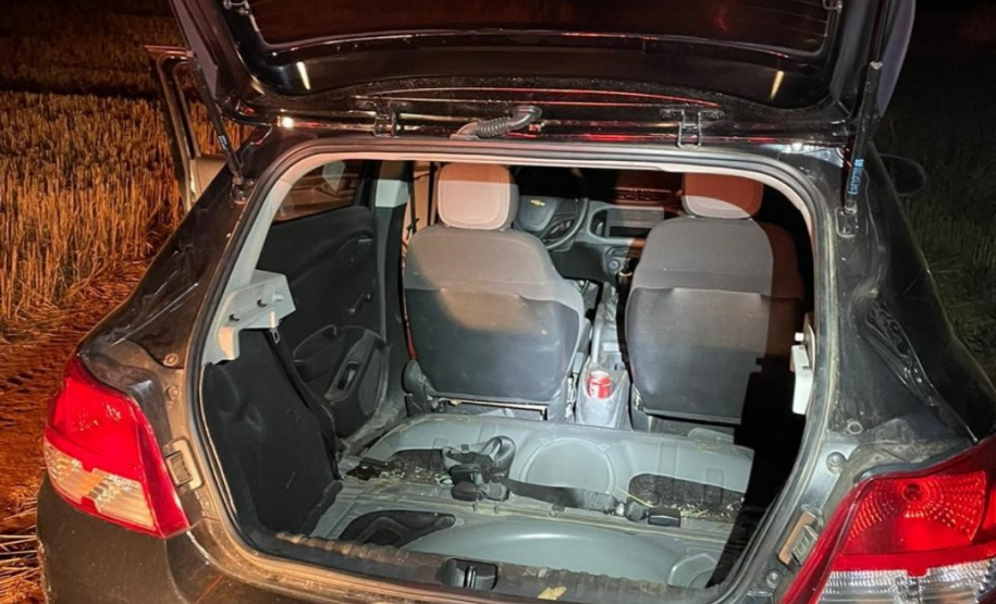 BPRv recupera veículo furtado durante patrulhamento no Oeste do estado