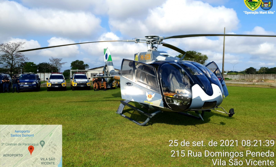 Operação Maré Alta une forças de segurança e reforça o policiamento no Litoral do estado