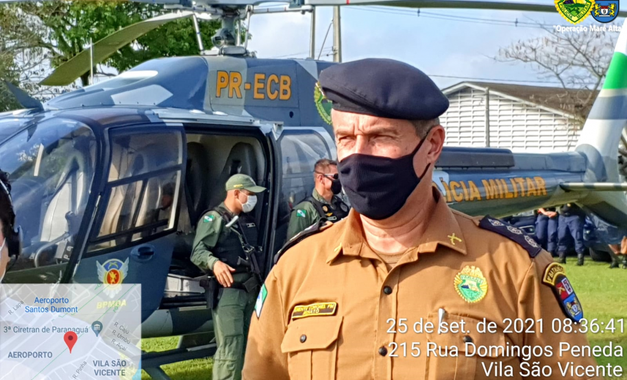 Operação Maré Alta une forças de segurança e reforça o policiamento no Litoral do estado