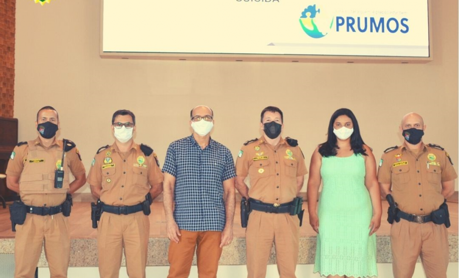 Prevenção e manejo do comportamento suicida é tema de palestra para policiais militares no Noroeste do estado