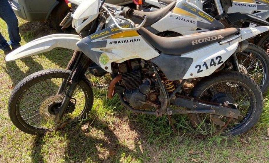 PM leiloa 258 veículos no Noroeste e Oeste do Estado