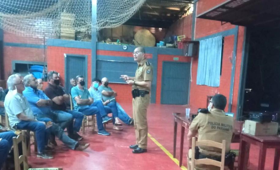 Em Pato Branco, PM aproxima comunidade rural e reforça parceria para a Patrulha Rural Comunitária