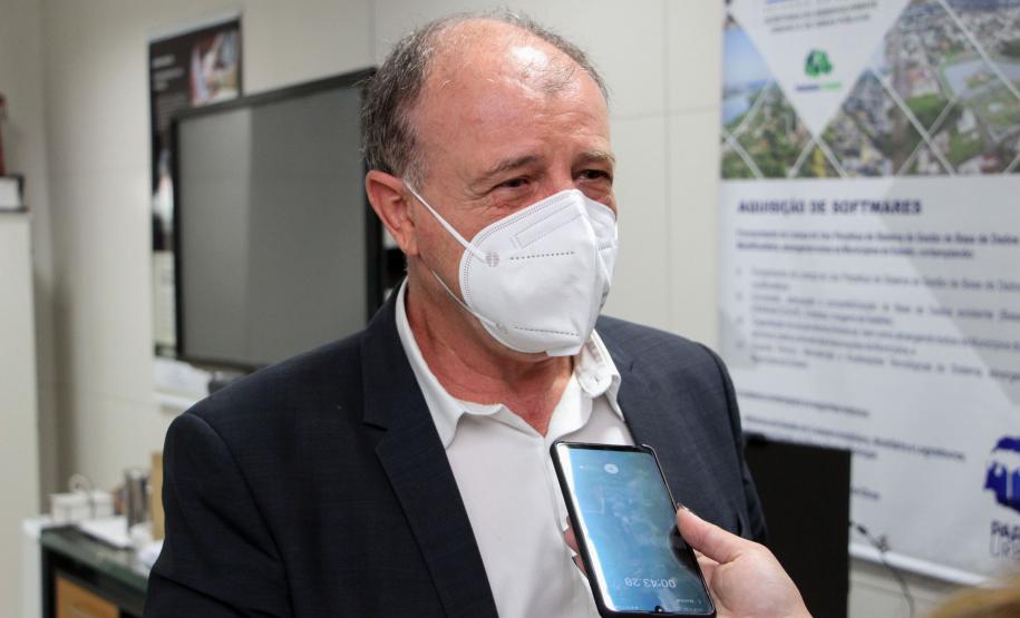 Secretário de Desenvolvimento Urbano e Obras Públicas recebe Alto-Comando da PMPR para reunião de trabalho