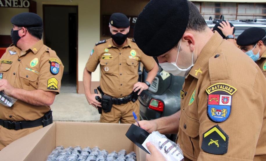 Policiais militares do Quartel do Comando-Geral são habilitados para usar espargidores químicos