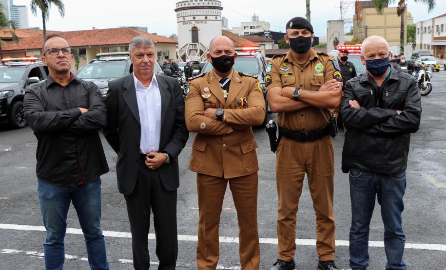 Polícia Militar cultua Dia do Veterano e inaugura espaço no Quartel do Comando-Geral, em Curitiba