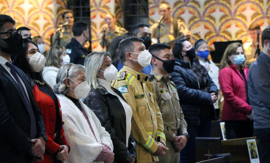 Missa de Ação de Graça comemora 109 anos do Corpo de Bombeiros do Paraná