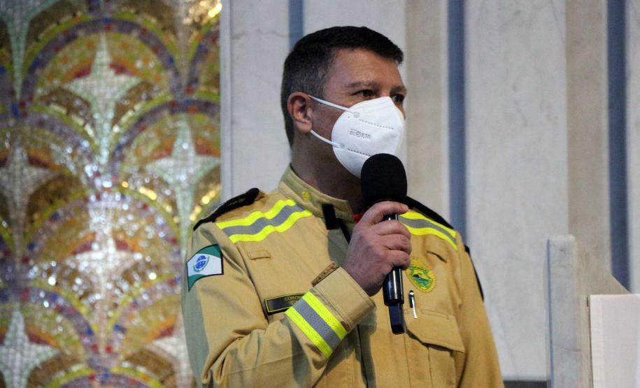 Missa de Ação de Graça comemora 109 anos do Corpo de Bombeiros do Paraná