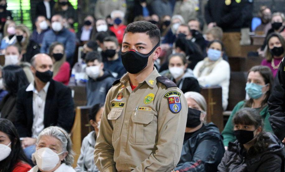 Missa de Ação de Graça comemora 109 anos do Corpo de Bombeiros do Paraná