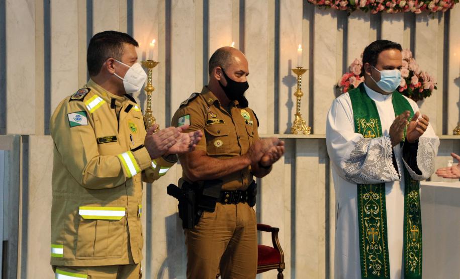 Missa de Ação de Graça comemora 109 anos do Corpo de Bombeiros do Paraná