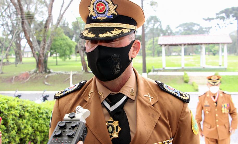Polícia Militar cultua Dia do Veterano e inaugura espaço no Quartel do Comando-Geral, em Curitiba