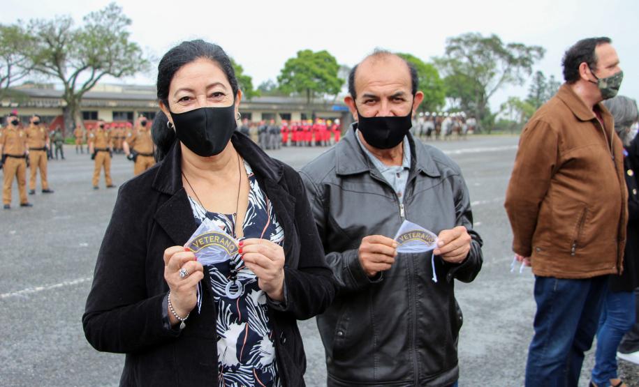Polícia Militar cultua Dia do Veterano e inaugura espaço no Quartel do Comando-Geral, em Curitiba