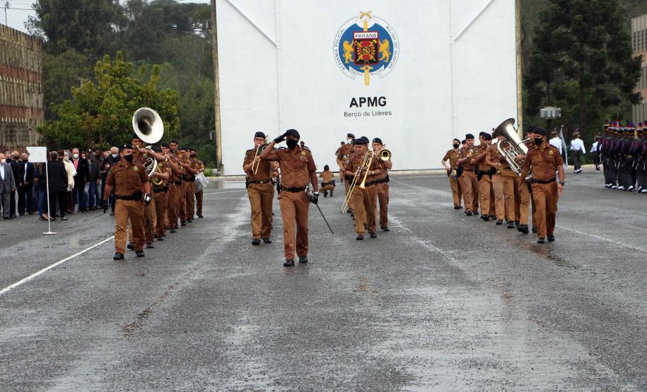 Polícia Militar cultua Dia do Veterano e inaugura espaço no Quartel do Comando-Geral, em Curitiba