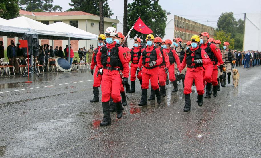 Polícia Militar cultua Dia do Veterano e inaugura espaço no Quartel do Comando-Geral, em Curitiba